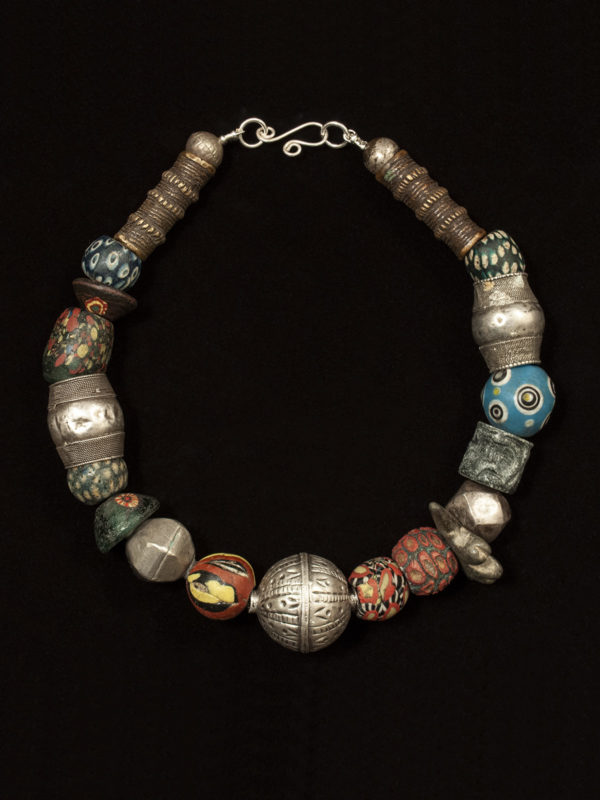 Antique Bead Necklace – SOLD – San Francisco Tribal